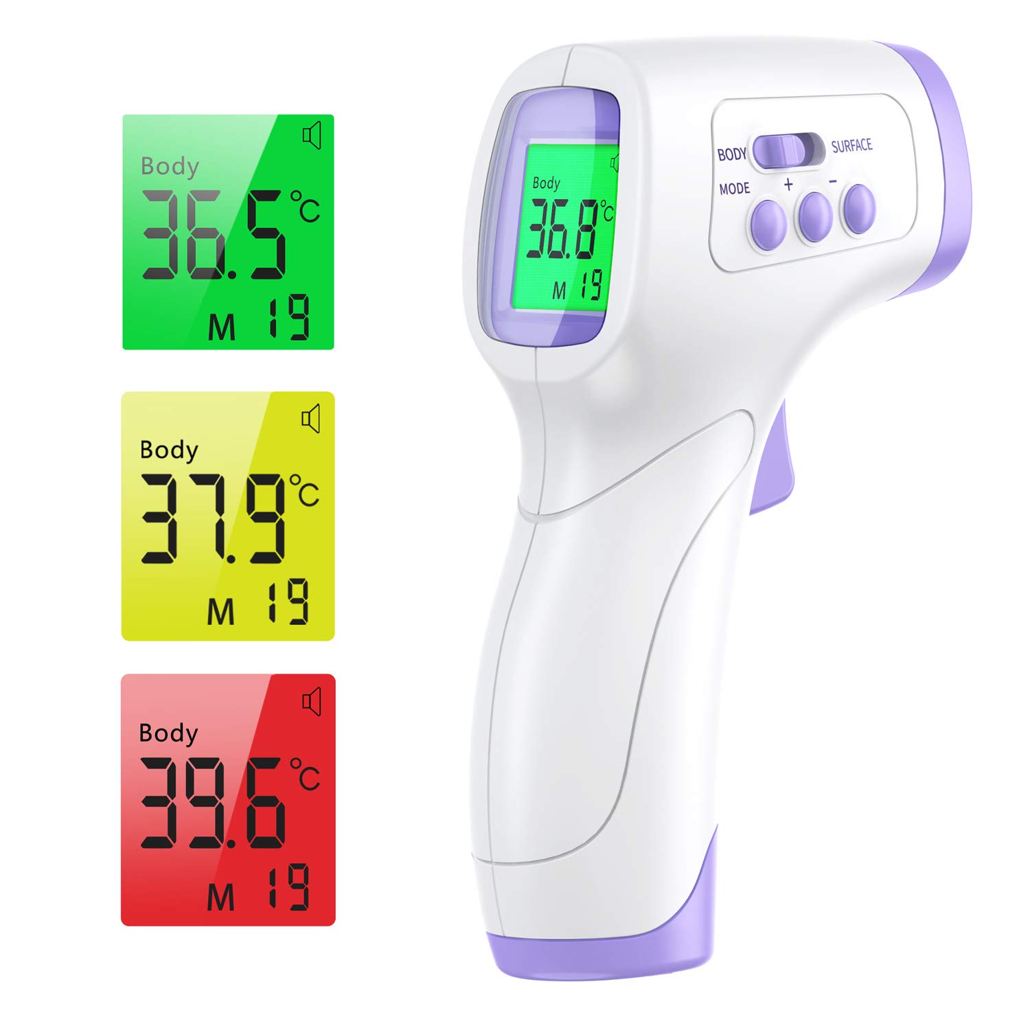 Fieberthermometer IDOIT Digital Kontaktlos Thermometer