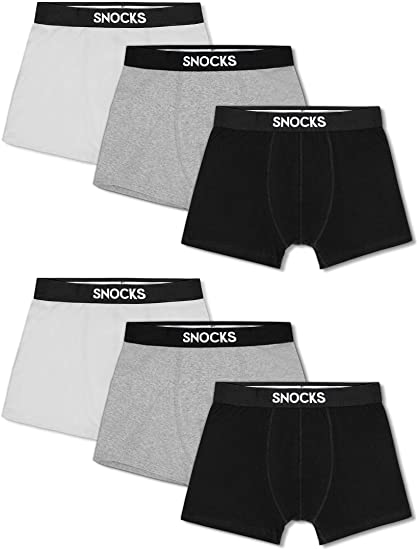 Snocks Boxershorts Herren (6X) Unterhosen Männer (S-4XL)